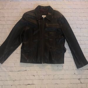 Valerie Stevens Brown Leather Jacket